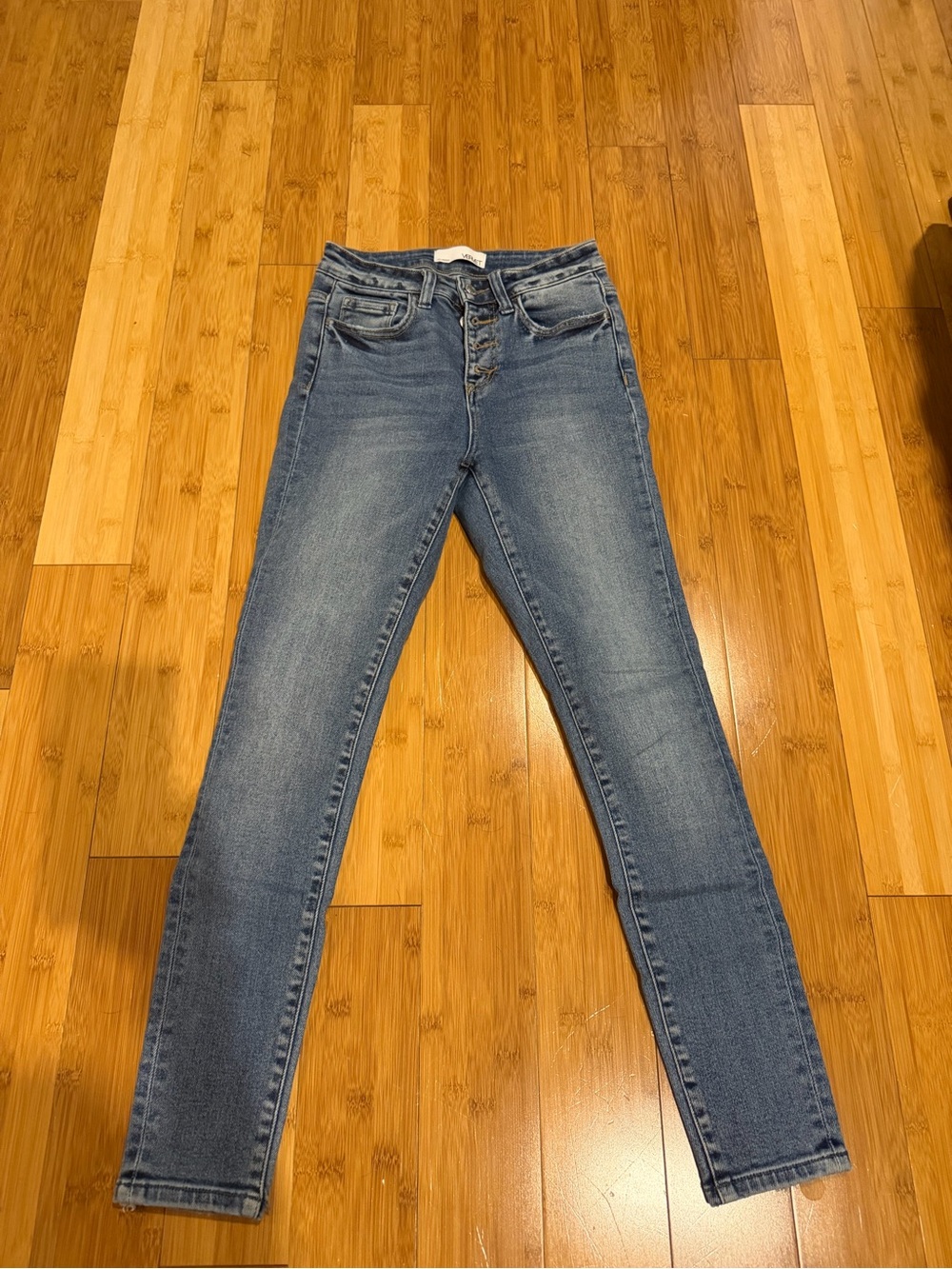 Vervet Los Angeles Size 24 Medium Wash Straight Leg Jeans